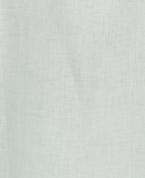 Linen Four-Pocket Guayabera Shirt (Aqua Foam) 
