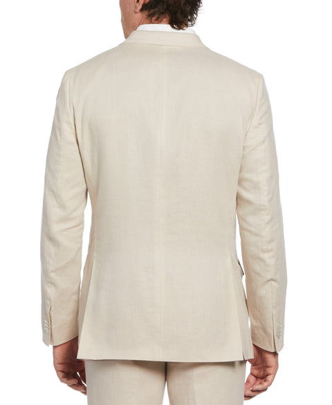 100% Linen Oatmeal Suit-Suit Set-Cubavera Collection
