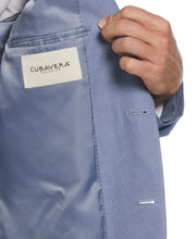 100% Linen Single-Breasted Sport Coat (Dusk Blue) 
