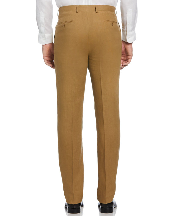 100% Linen Tan Suit-Suit Set-Fast Bundle