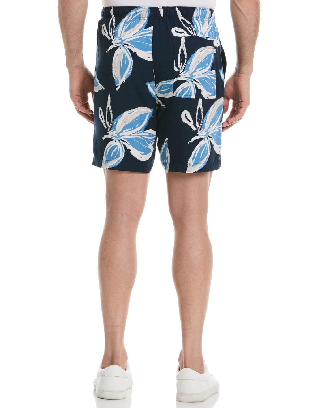 7" Pull-On Drawstring Printed Short (Dress Blues) 