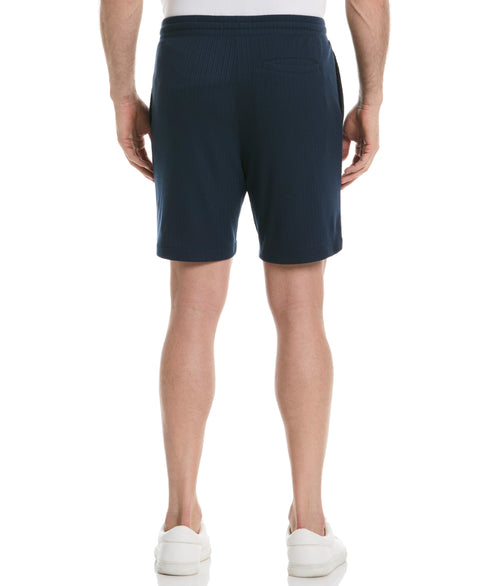 7" Textured Knit Short (Dress Blues) 