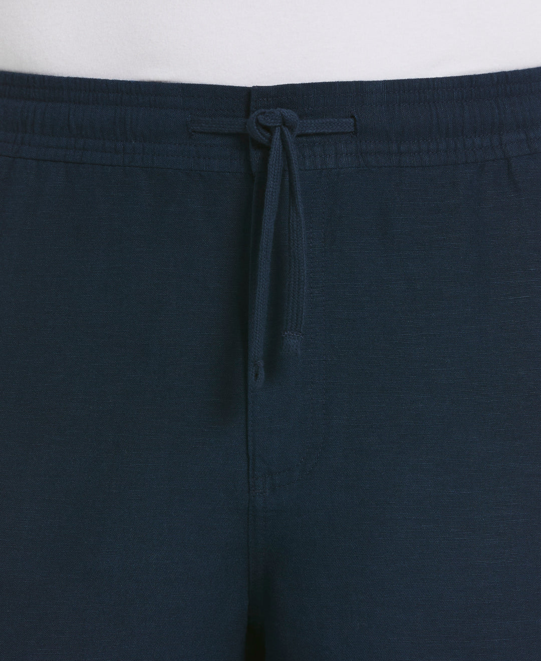Linen Blend 8" Cargo Short (Dress Blues) 