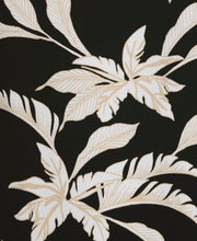 All-Over Tropical Print Shirt (Jet Black) 
