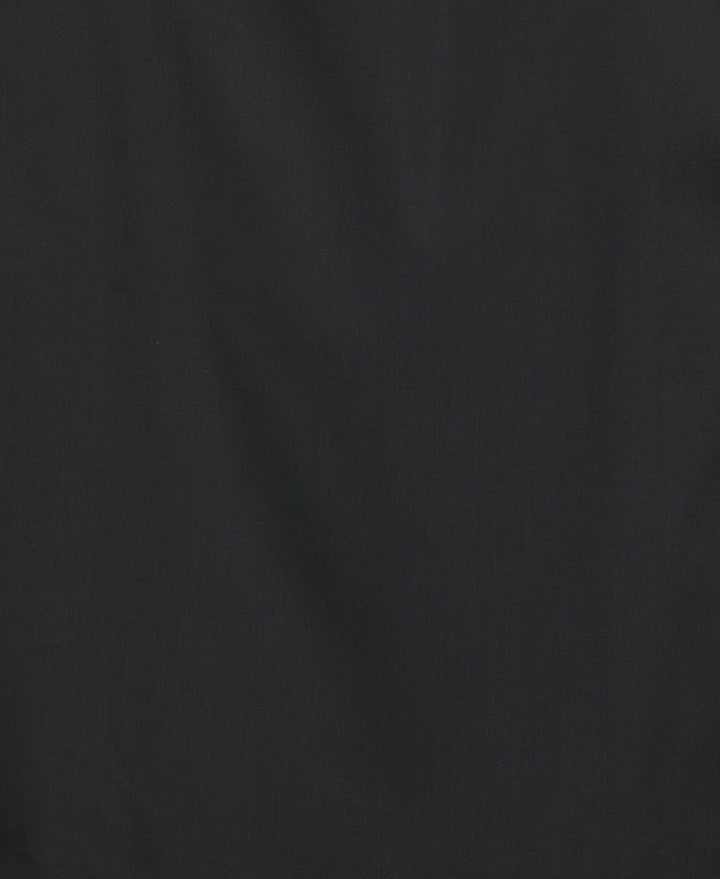 Camp Collar Guayabera Shirt (Black) 