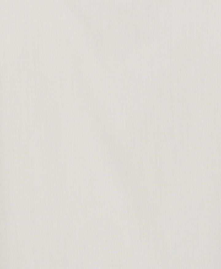 Camp Collar Guayabera Shirt (Ivory) 