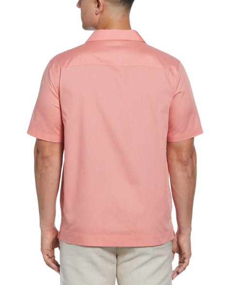 Authentic Embroidered Guayabera Shirt (Lantana) 