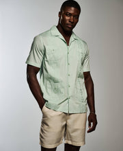 Authentic Embroidered Guayabera Shirt-Guayaberas-Cubavera