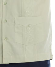 Camp Collar Guayabera Shirt (Reseda) 