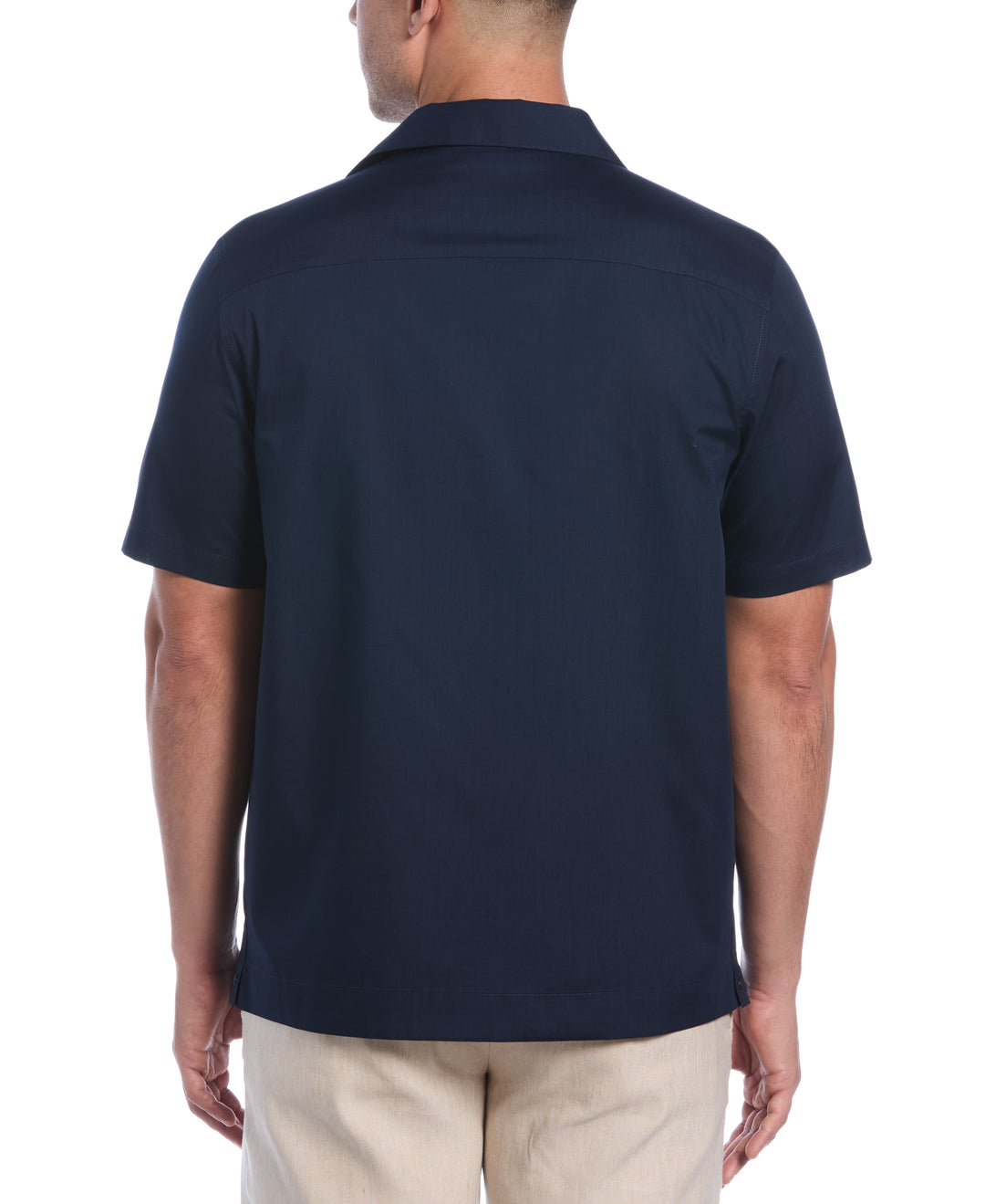Camp Collar Guayabera Shirt (Dress Blues) 