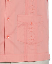 Authentic Embroidered Guayabera Shirt (Lantana) 