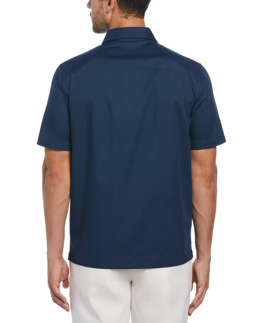 Camp Collar Guayabera Shirt (Titan) 