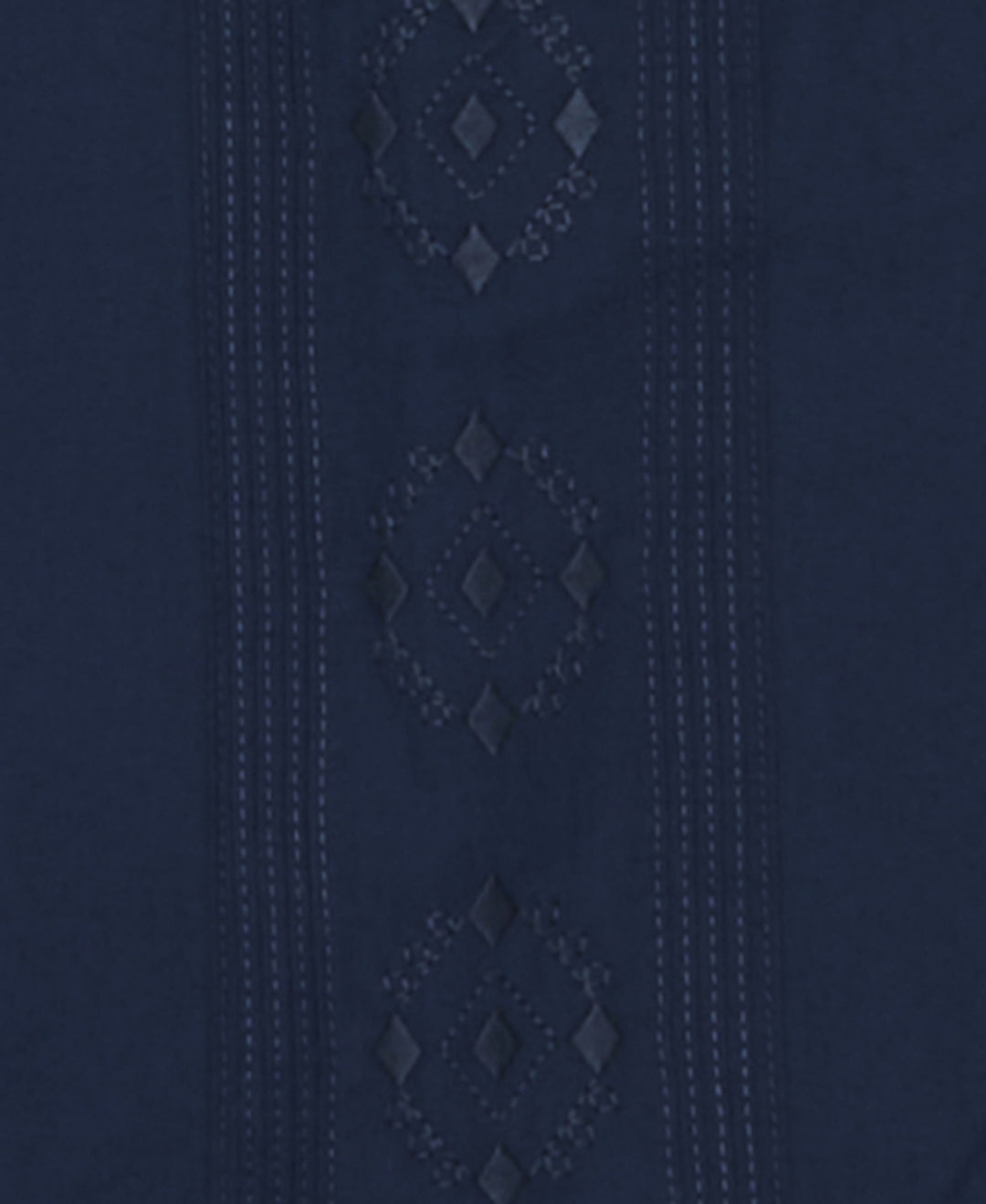 Camp Collar Guayabera Shirt (Pageant Blue) 