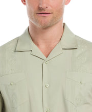 Camp Collar Guayabera Shirt (Reseda) 