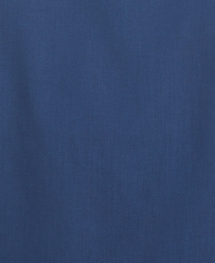 Camp Collar Guayabera Shirt (Ensign Blue) 