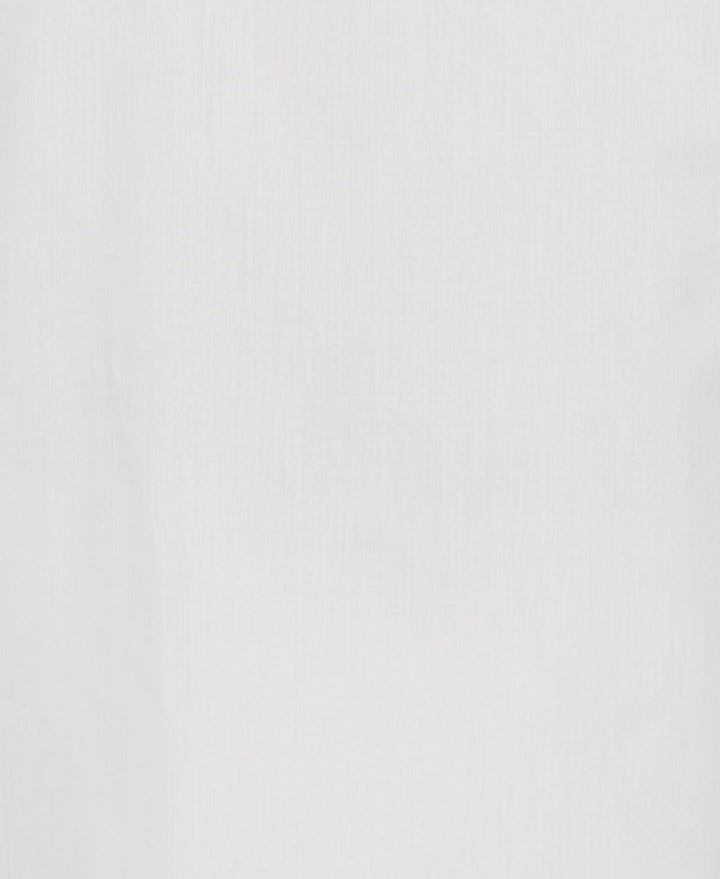 Camp Collar Guayabera Shirt (Pure White) 