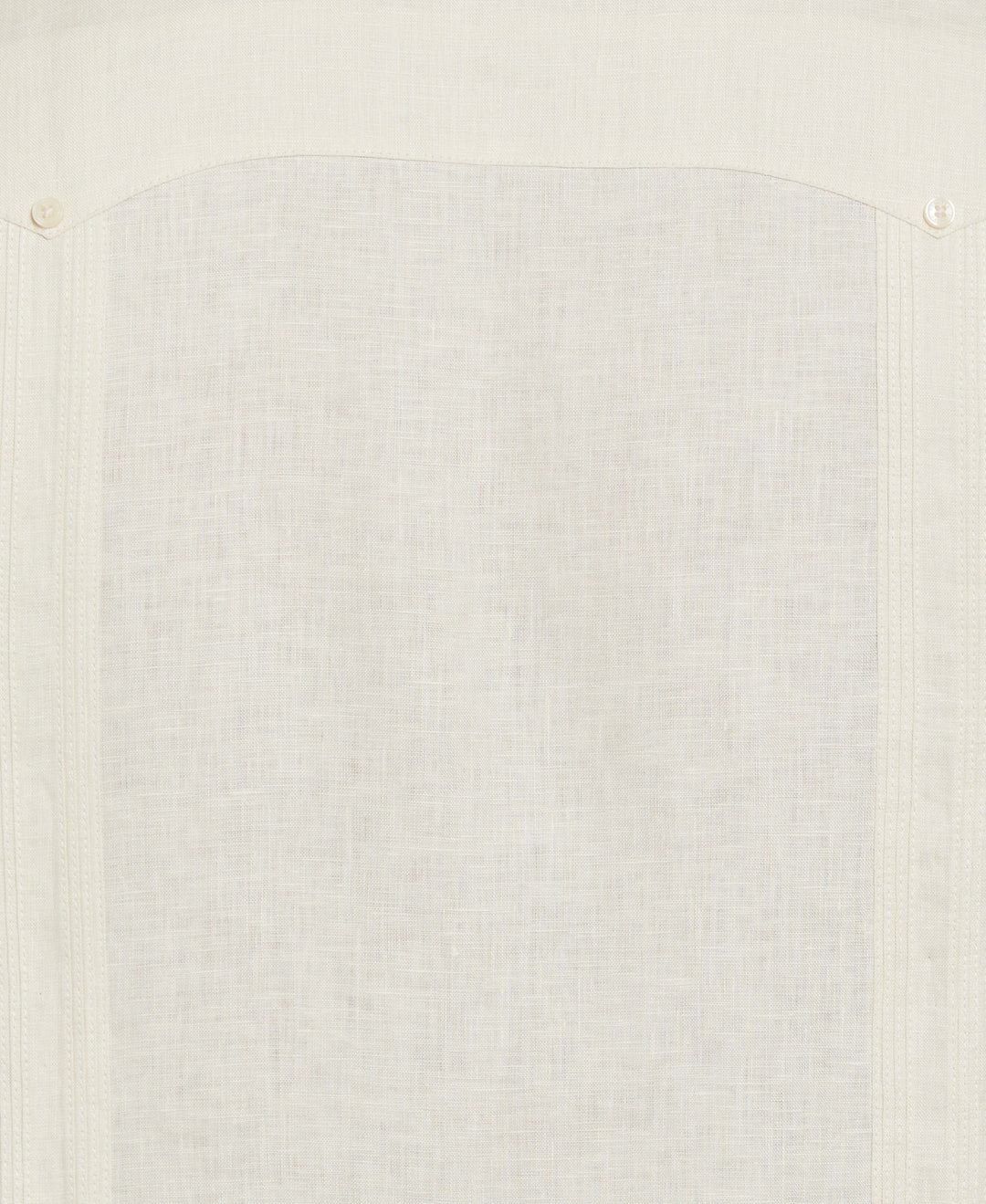 Big & Tall Linen Guayabera Shirt (Whitecap Gray) 
