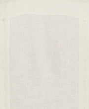 Big & Tall 100% Linen Classic Guayabera Shirt - Long Sleeve (Whitecap Gray) 