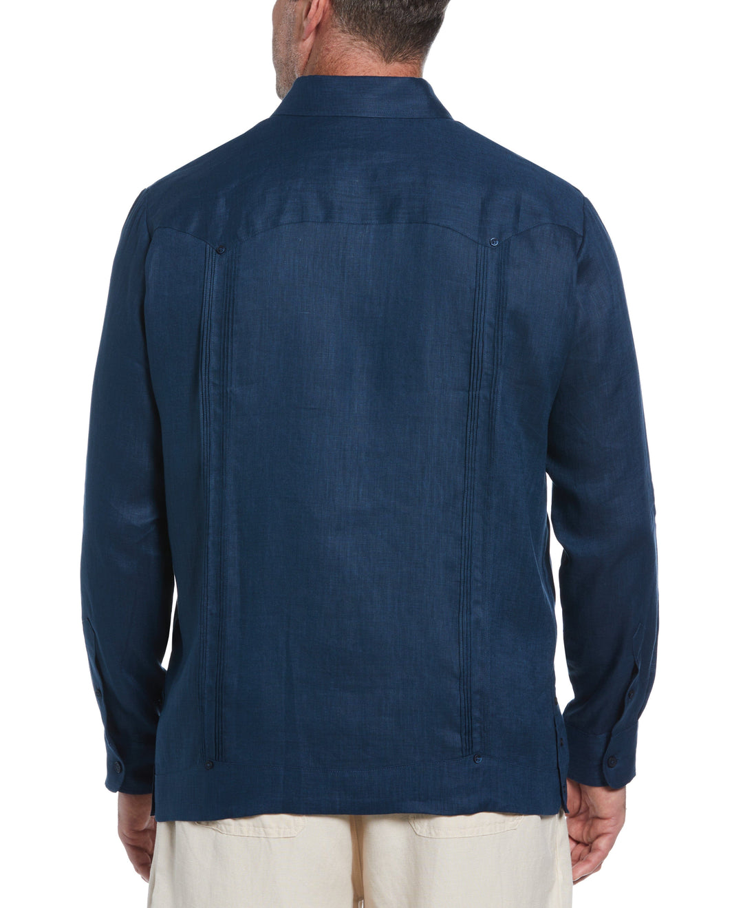Big & Tall Linen Guayabera Shirt (Titan) 