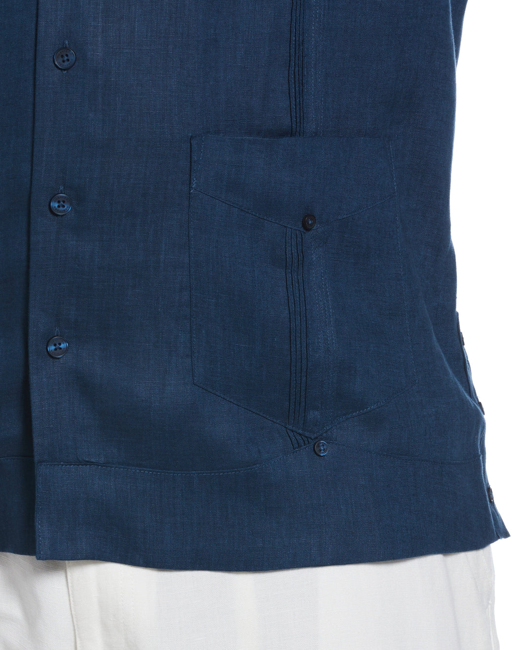 Linen Guayabera Shirt (Titan) 