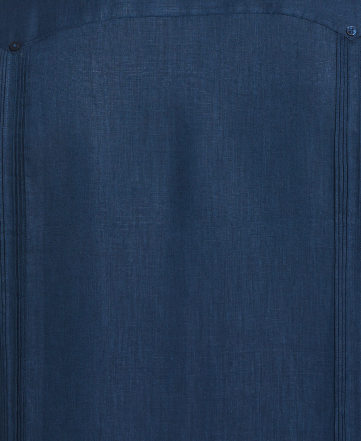 Linen Guayabera Shirt (Titan) 