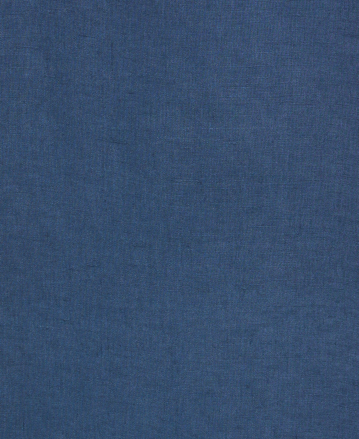 Linen Guayabera Shirt (Ensign Blue) 