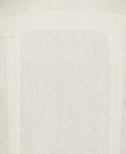 Big & Tall 100% Linen Classic Guayabera Shirt - Short Sleeve (Whitecap Gray) 