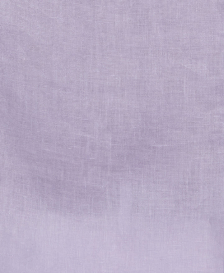 Linen Guayabera Shirt (Heirloom Lilac) 