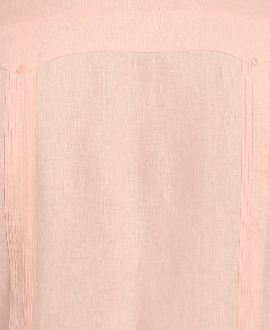 Linen Guayabera Shirt (Peach Parfait) 
