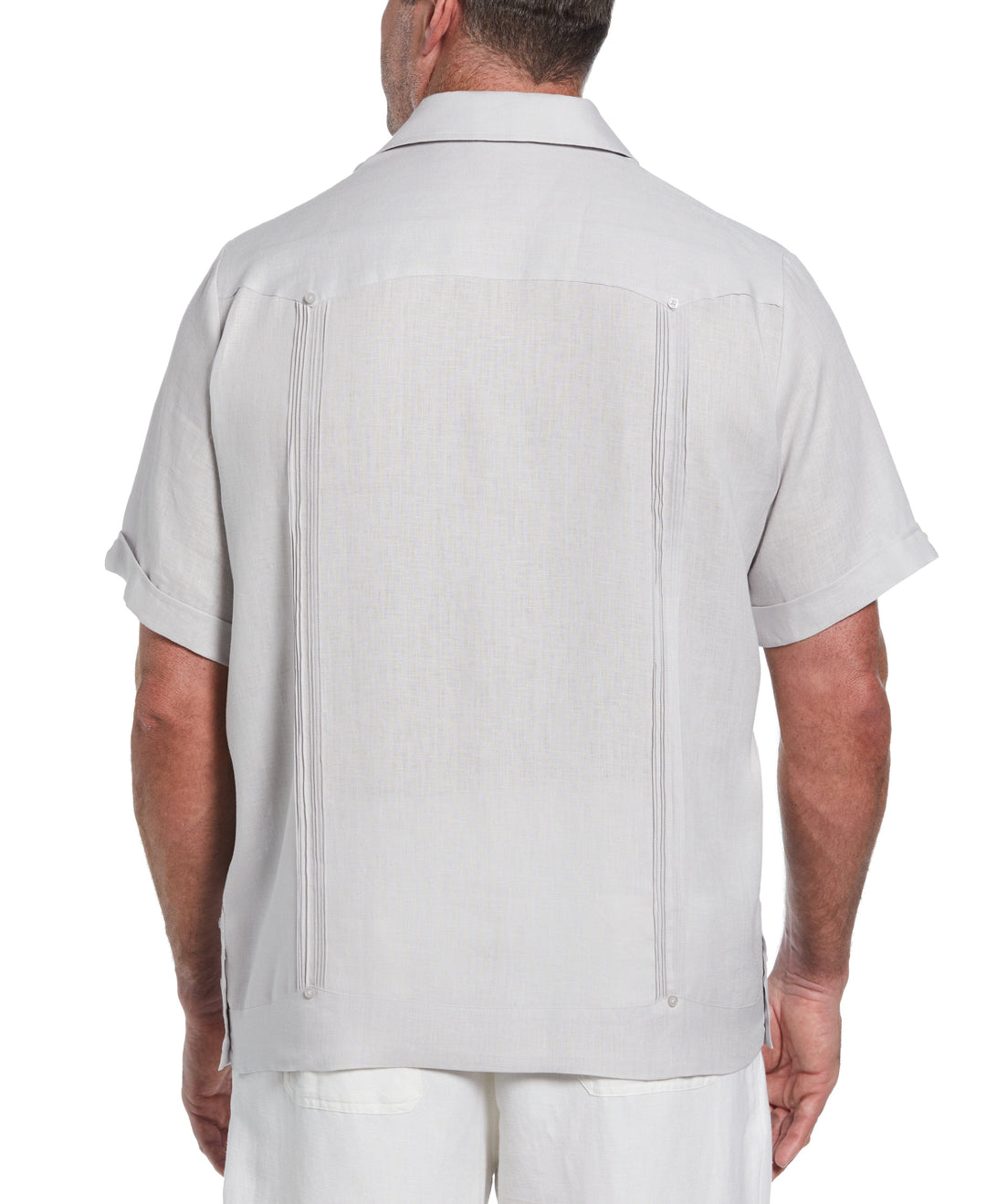 Linen Guayabera Shirt (Micro Chip) 
