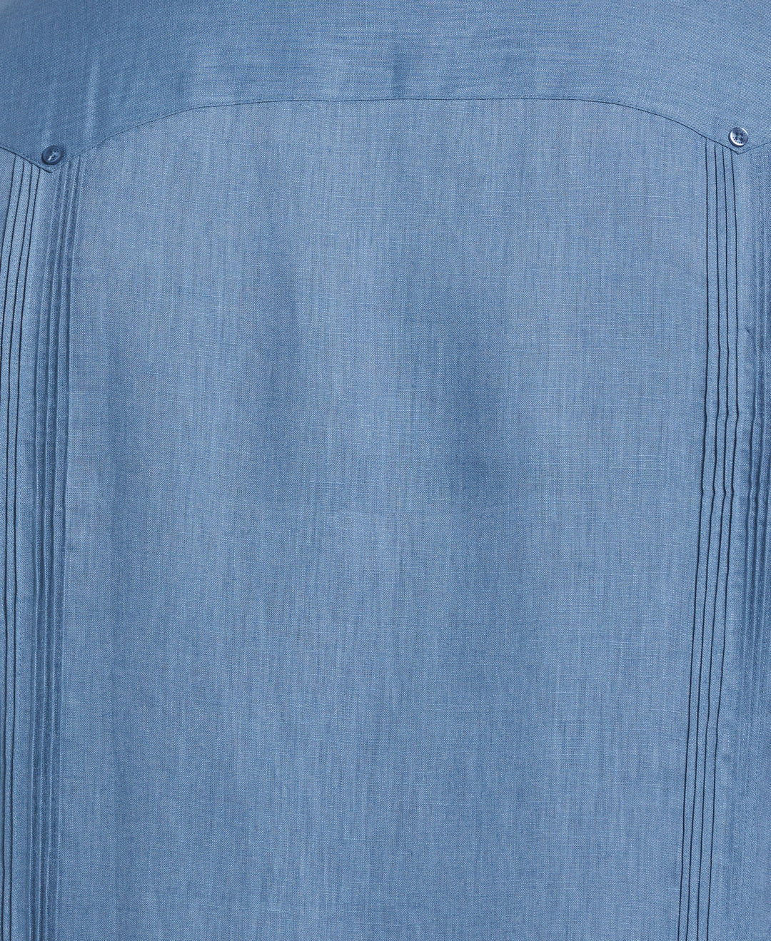 Linen Guayabera Shirt (Captains Blue) 