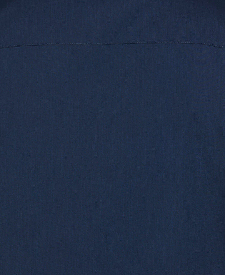 Big & Tall Poplin Guayabera Shirt (Dress Blues) 