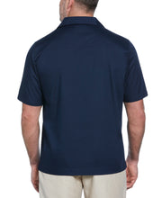 Big & Tall Authentic Embroidered Guayabera Shirt (Dress Blues) 