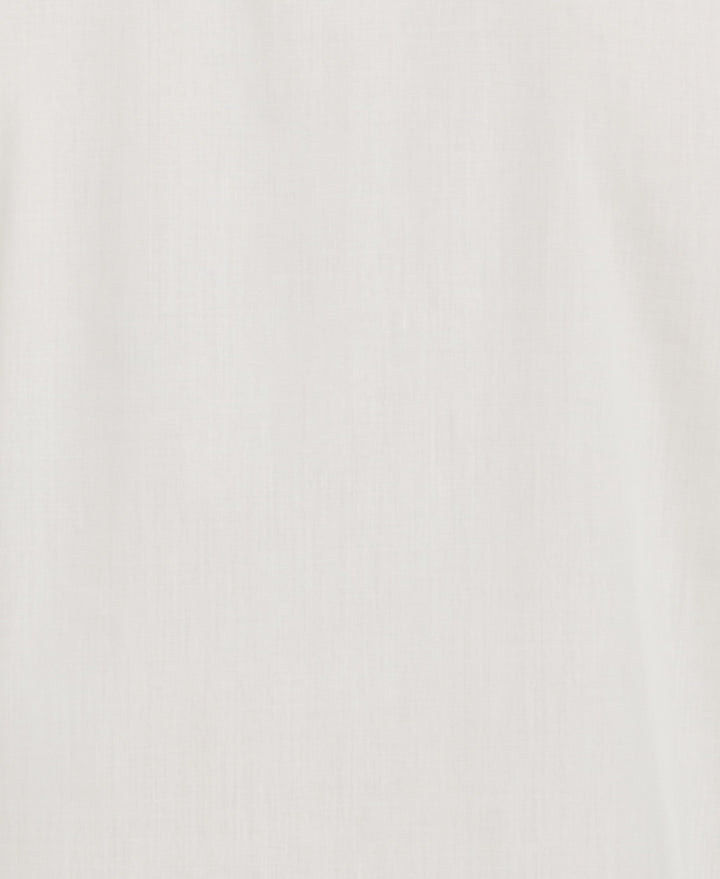 Big & Tall Poplin Guayabera Shirt (Ivory) 