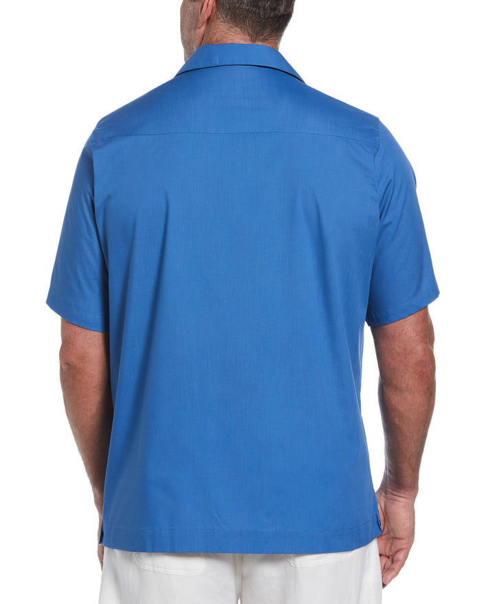 Big & Tall Authentic Embroidered Guayabera Shirt-Guayaberas-Cubavera