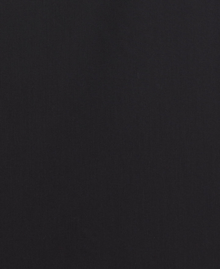 Big & Tall Poplin Guayabera Shirt (Black) 