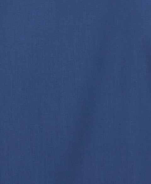 Big & Tall Authentic Embroidered Guayabera Shirt (Ensign Blue) 
