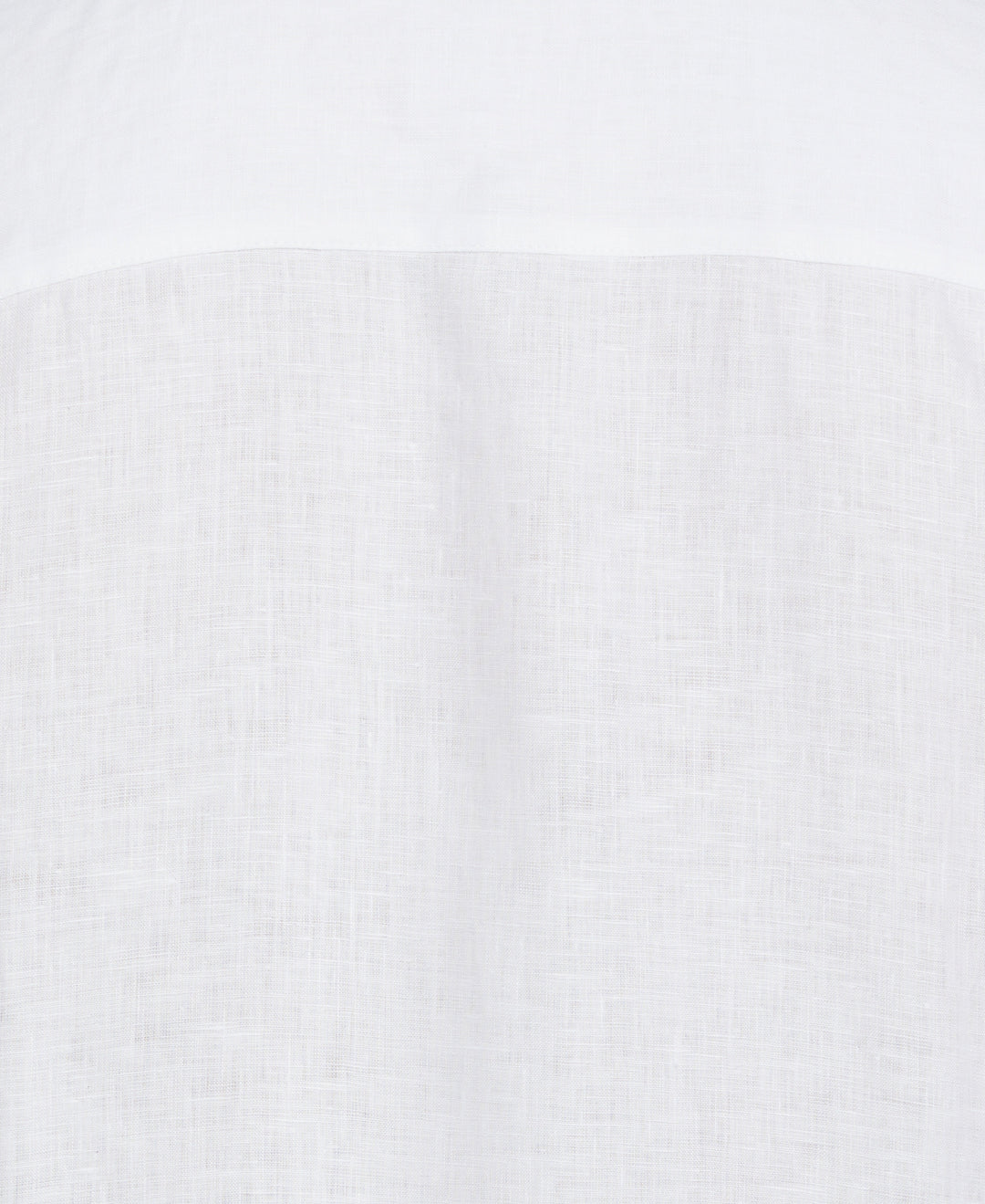 Big & Tall Linen One Pocket Shirt (Bright White) 