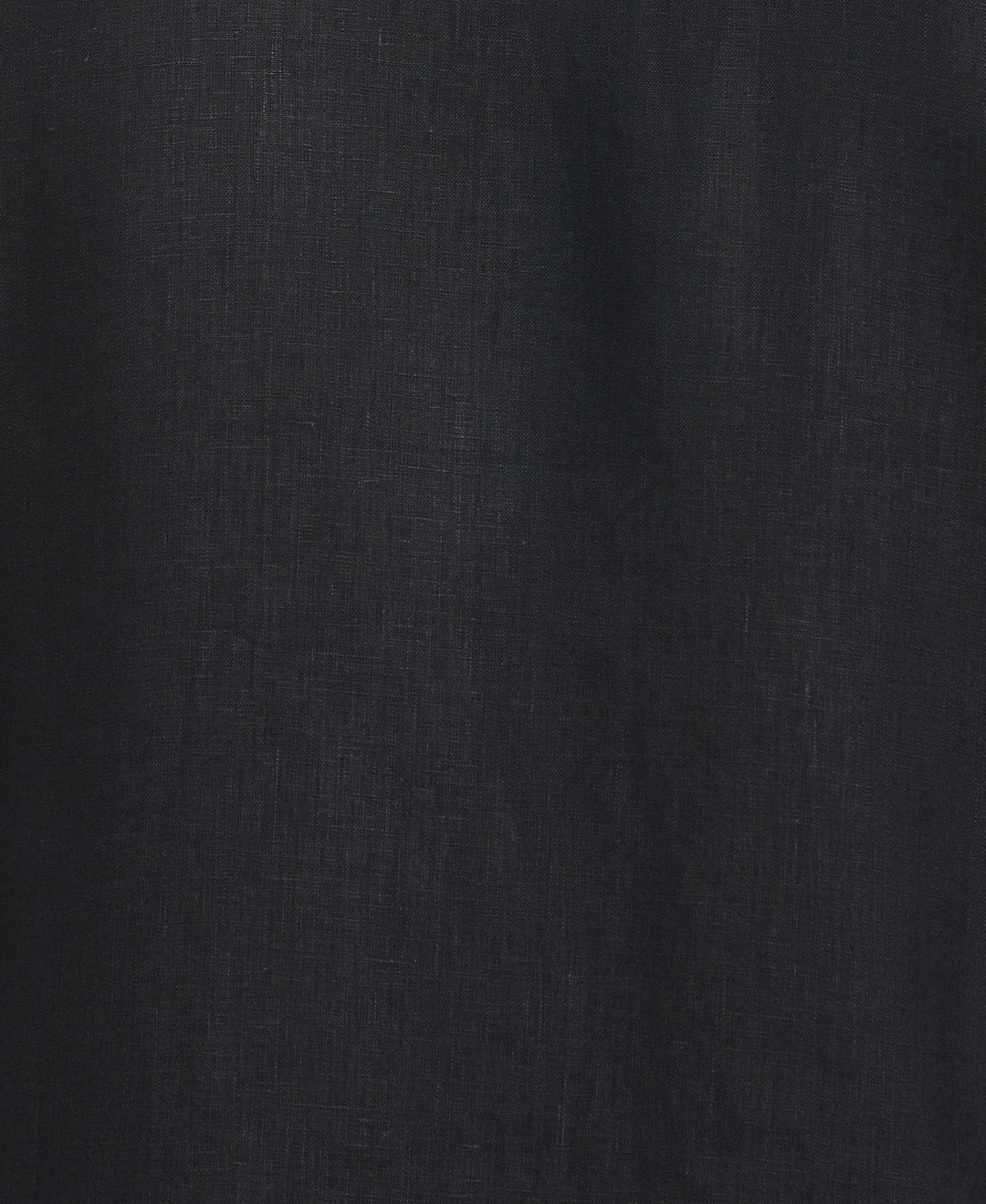Big & Tall Linen One Pocket Shirt (Jet Black) 