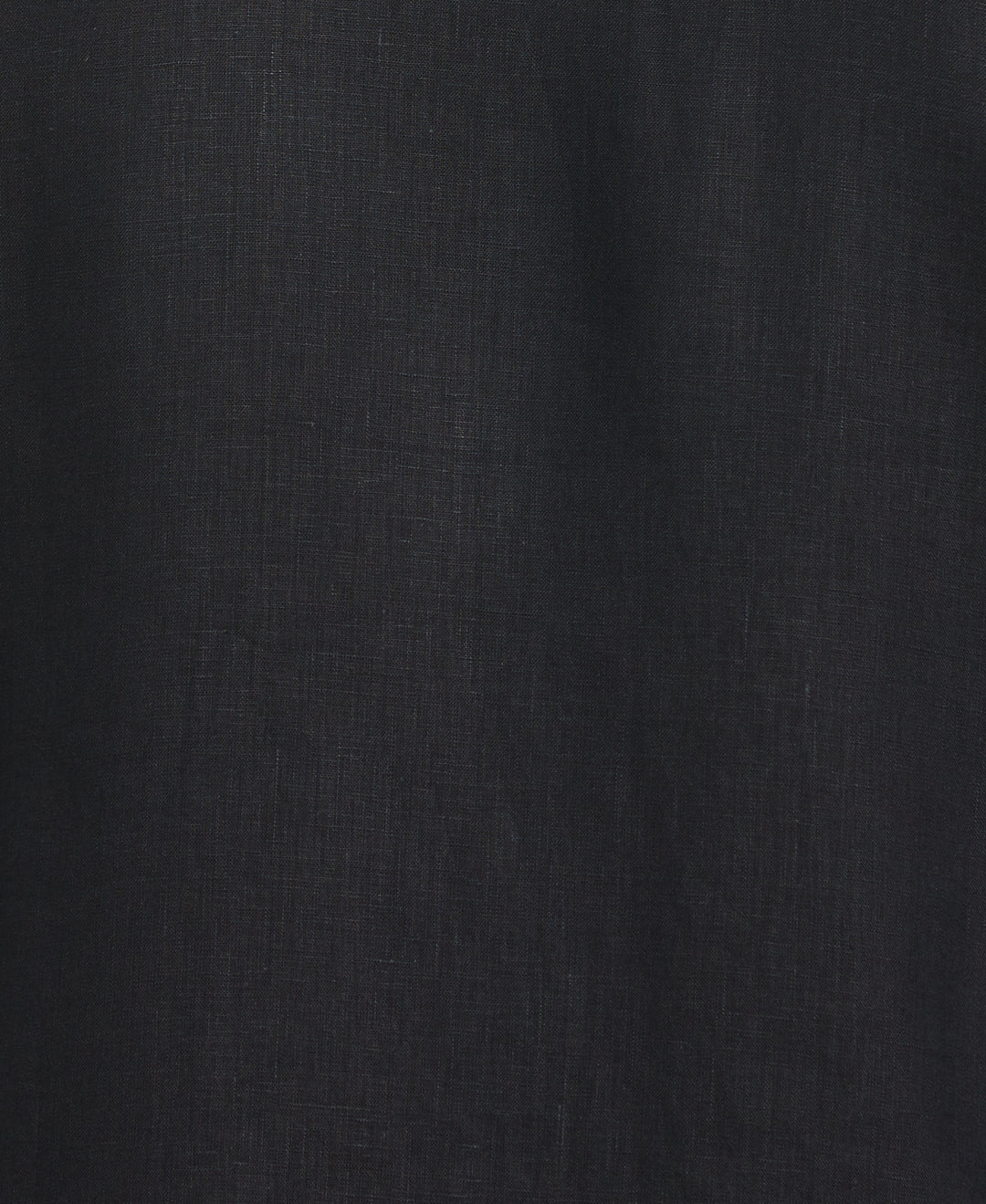 Big & Tall Linen One Pocket Shirt (Jet Black) 