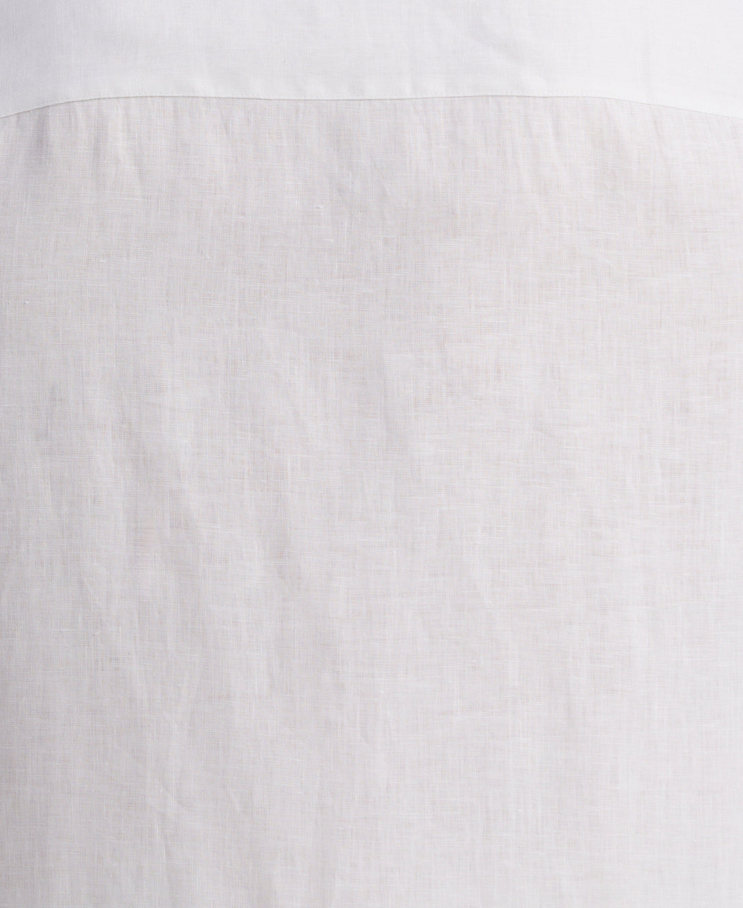 Big & Tall Linen One Pocket Shirt (Bright White) 