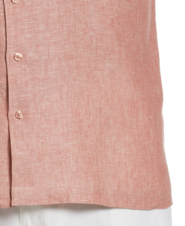 Linen Short Sleeve Shirt (Chutney) 