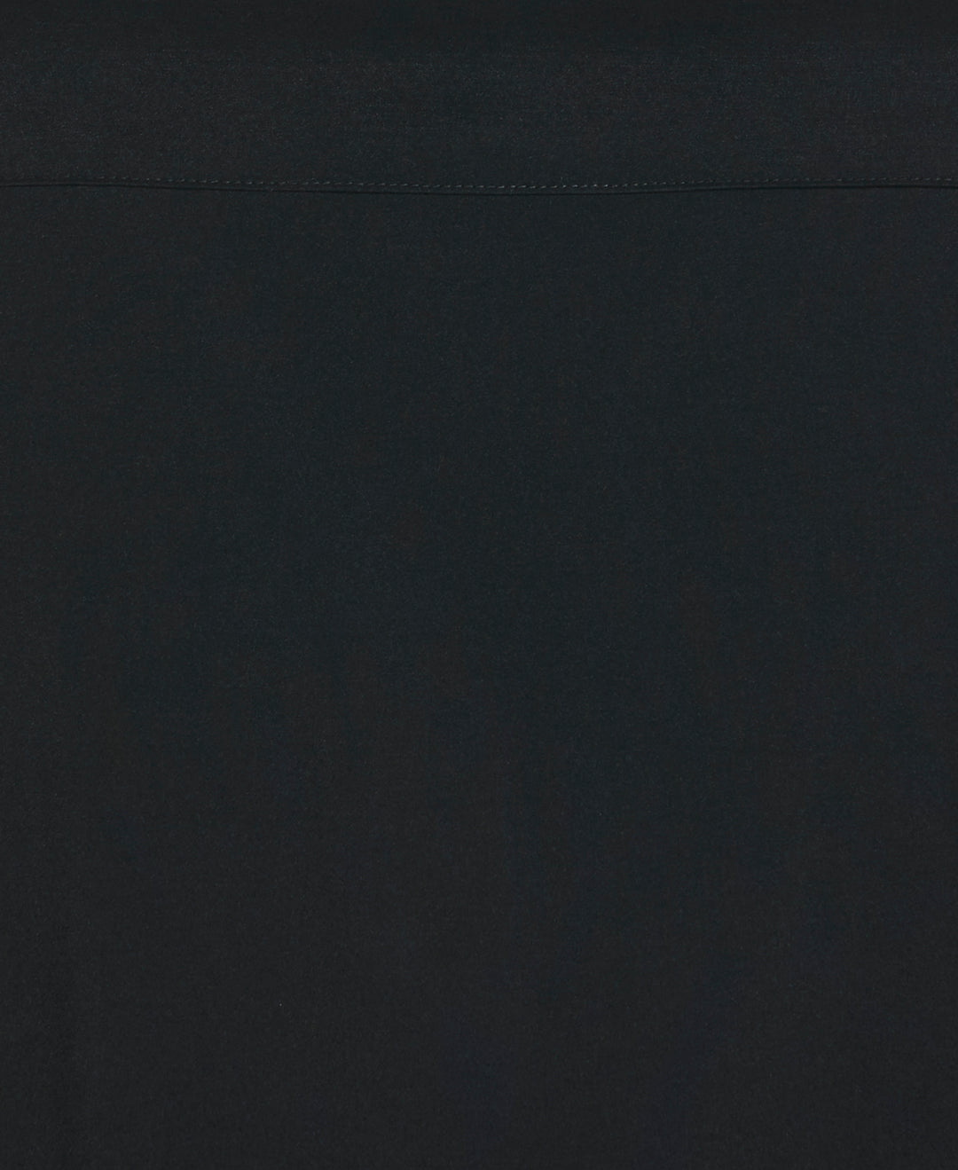 Contrast Panel Camp Collar Shirt (Jet Black) 