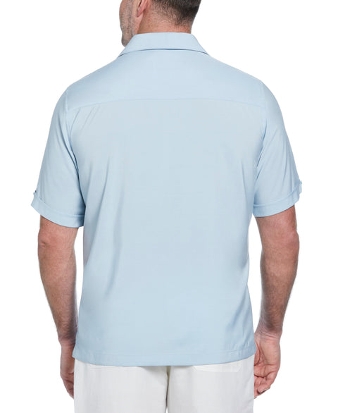 Big & Tall Soft Touch Panel Shirt (Dream Blue) 