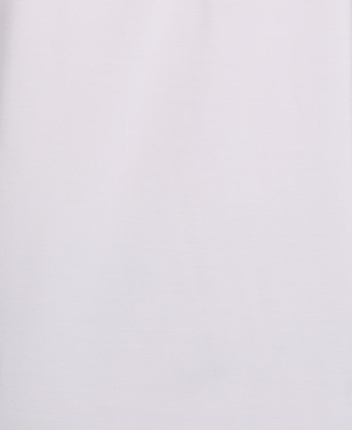 Contrast Panel Camp Collar Shirt (Brilliant White) 