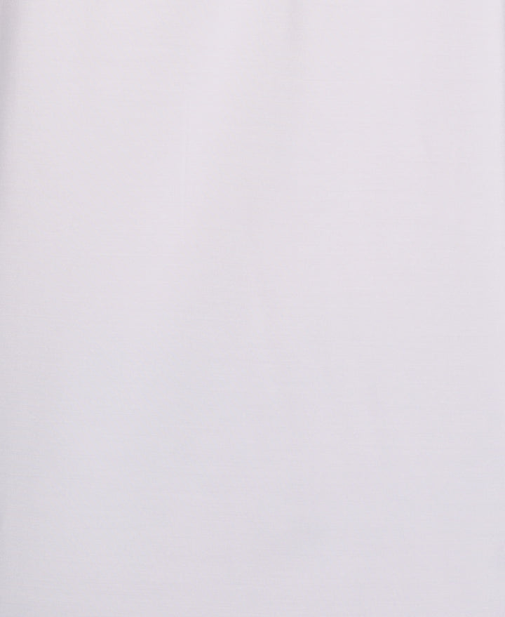 Contrast Panel Camp Collar Shirt (Brilliant White) 