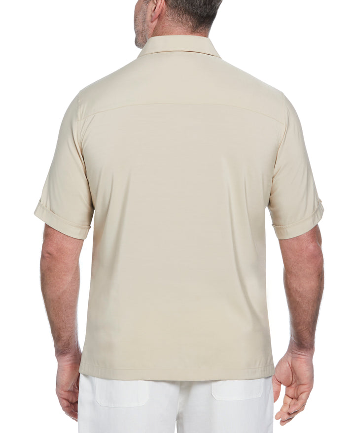 Big & Tall Soft Touch Panel Shirt (Irish Cream) 