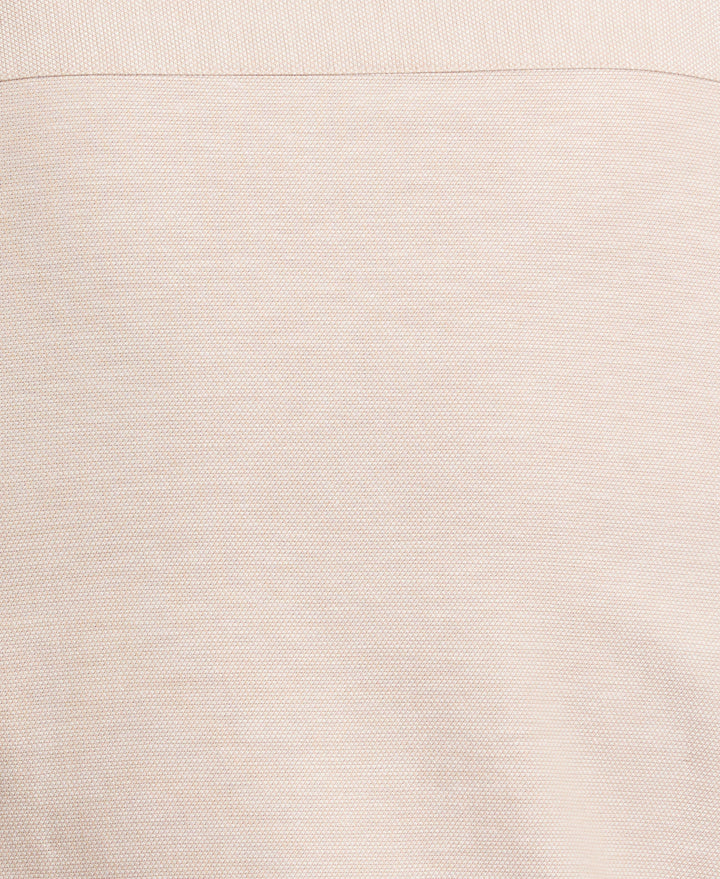 Big & Tall Cotton Linen Dobby Panel Shirt (Savannah Tan) 