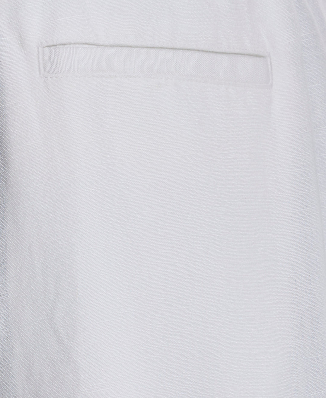 Big & Tall Linen Blend Cargo Short (Brilliant White) 