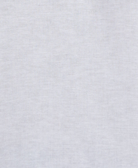 Big & Tall Embroidery Leaf Panel Shirt (Brilliant White) 